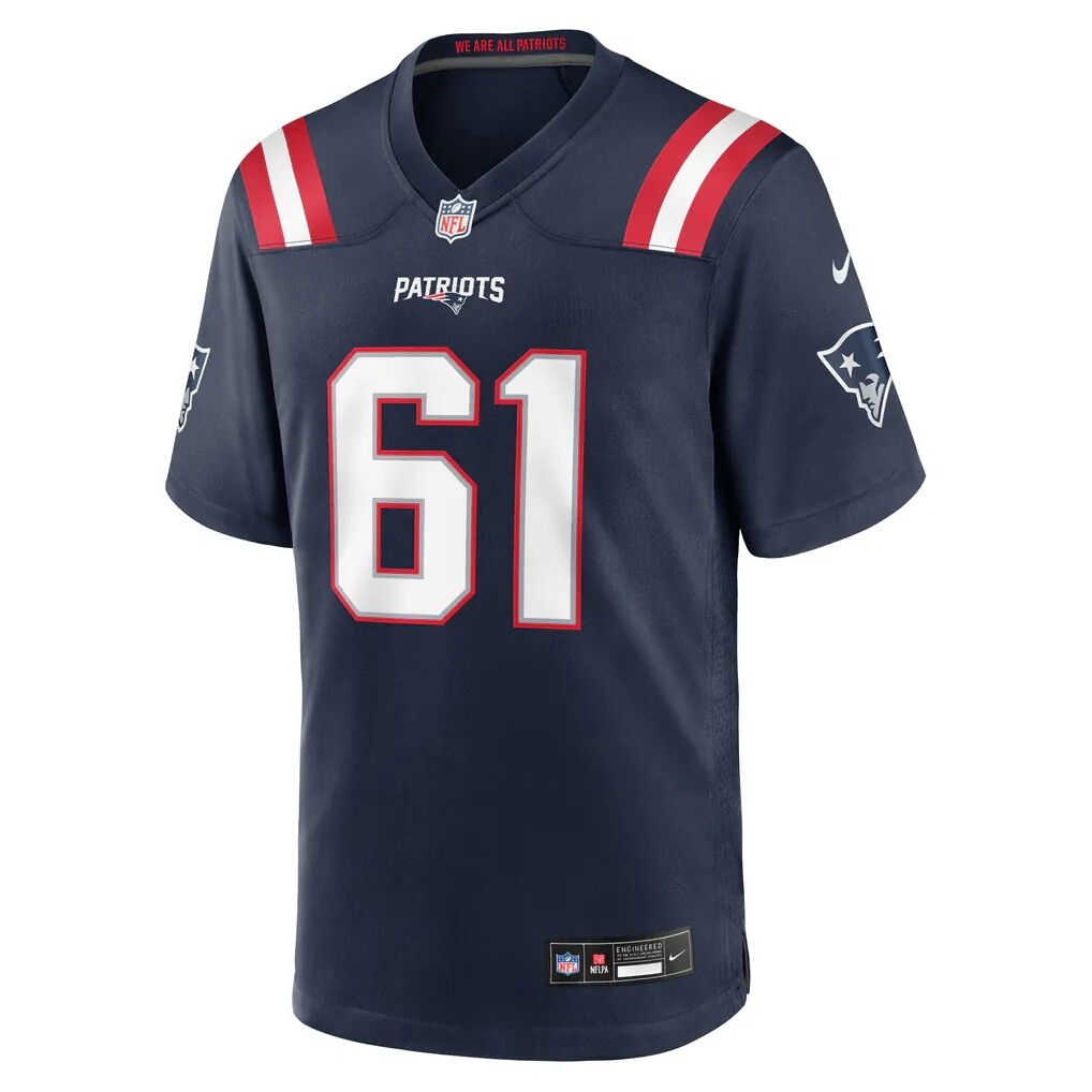 Darrian Dalcourt New England Patriots Nike Team Game Jersey