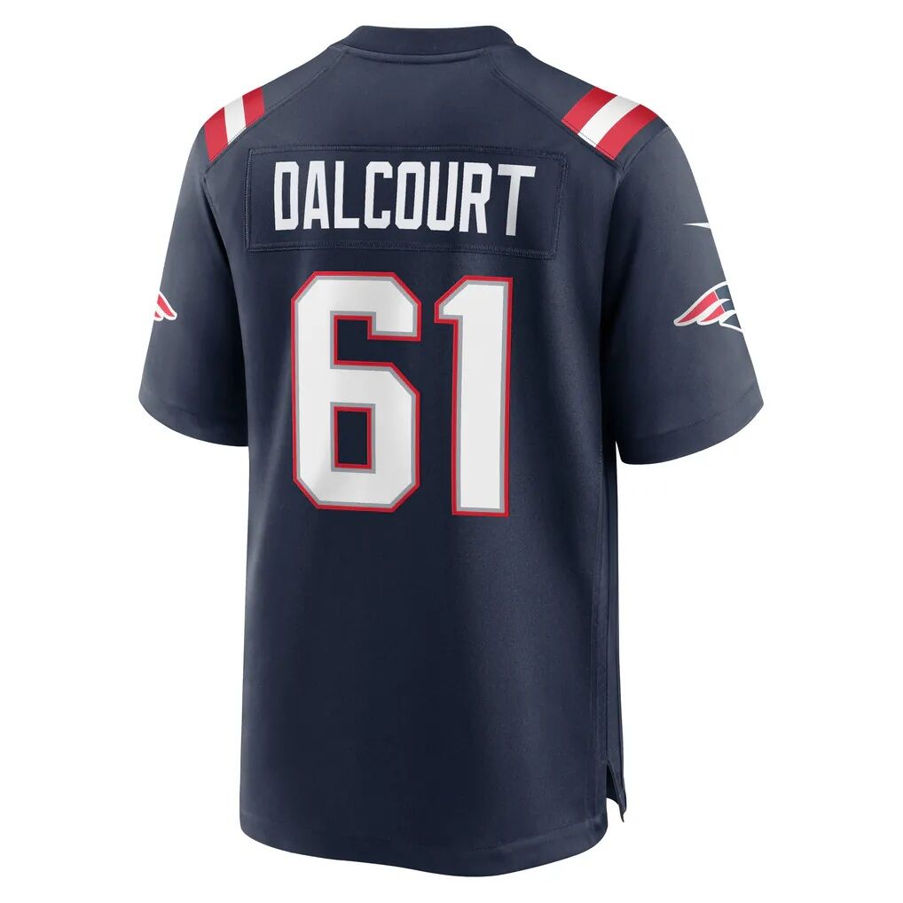 Darrian Dalcourt New England Patriots Nike Team Game Jersey