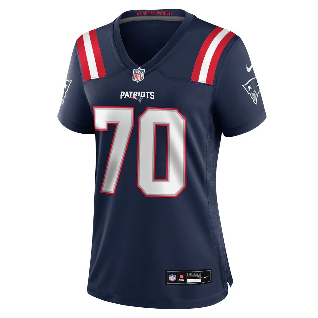 Greg Van Roten New England Patriots Nike Women's Team Game Jersey