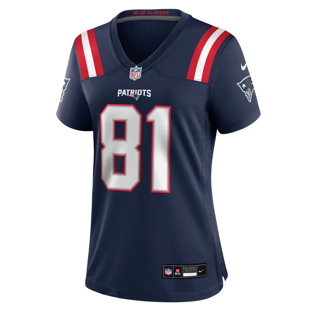 CJ Dippre New England Patriots Nike Women's Team Game Jersey