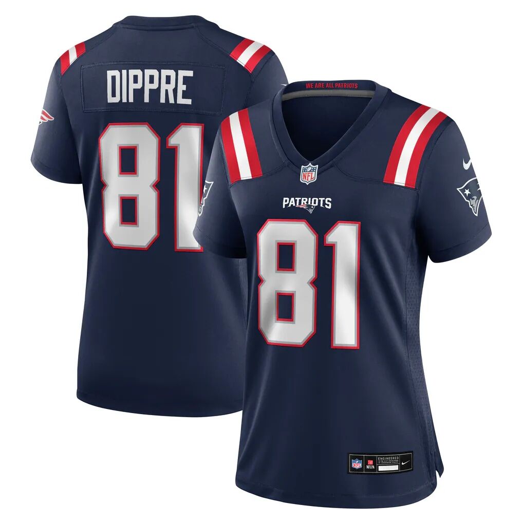 CJ Dippre New England Patriots Nike Women's Team Game Jersey