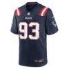 Leonard Taylor New England Patriots Nike Team Game Jersey - Navy - Alt1