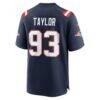 Leonard Taylor New England Patriots Nike Team Game Jersey - Navy - Alt2