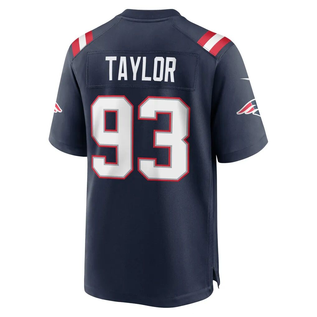 Leonard Taylor New England Patriots Nike Team Game Jersey