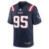 Eric Gregory New England Patriots Nike Team Game Jersey - Navy - Alt1
