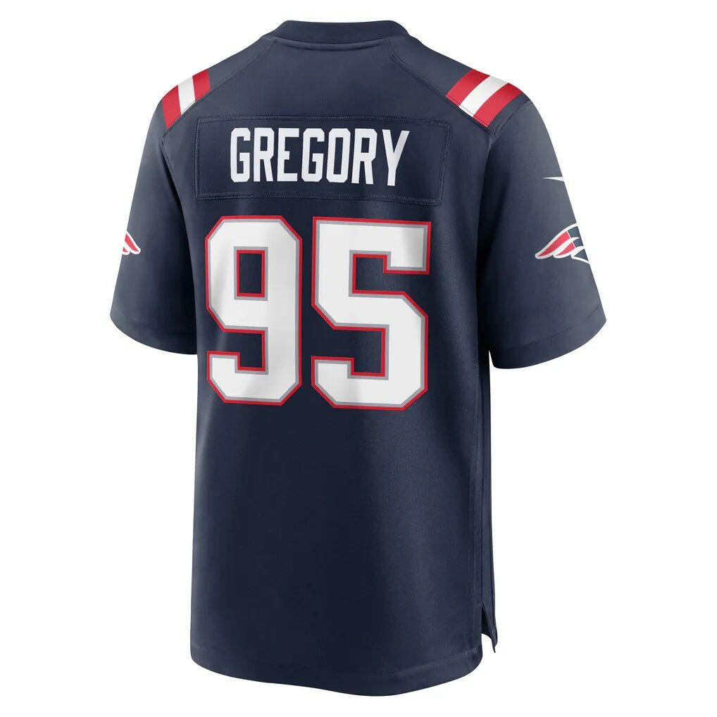 Eric Gregory New England Patriots Nike Team Game Jersey