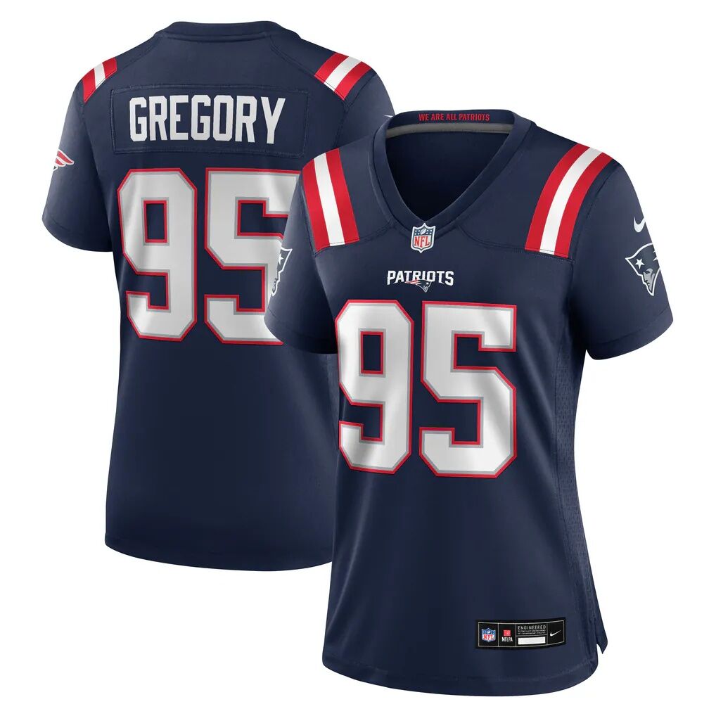 Eric Gregory New England Patriots Nike Women's Team Game Jersey