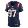 Milton Williams New England Patriots Nike Women's Team Game Jersey - Navy - Alt1