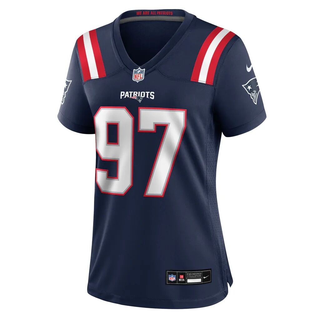 Milton Williams New England Patriots Nike Women's Team Game Jersey