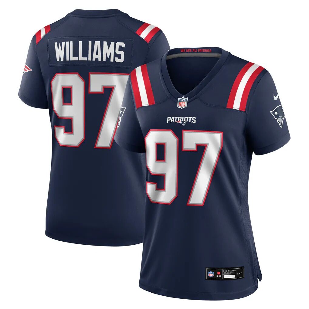 Milton Williams New England Patriots Nike Women's Team Game Jersey