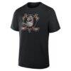 Anaheim Ducks Metallic Mascot T-Shirt - Black - Detail View