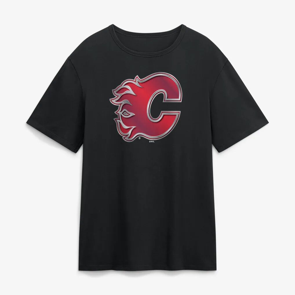 Calgary Flames  Metallic Mascot T-Shirt