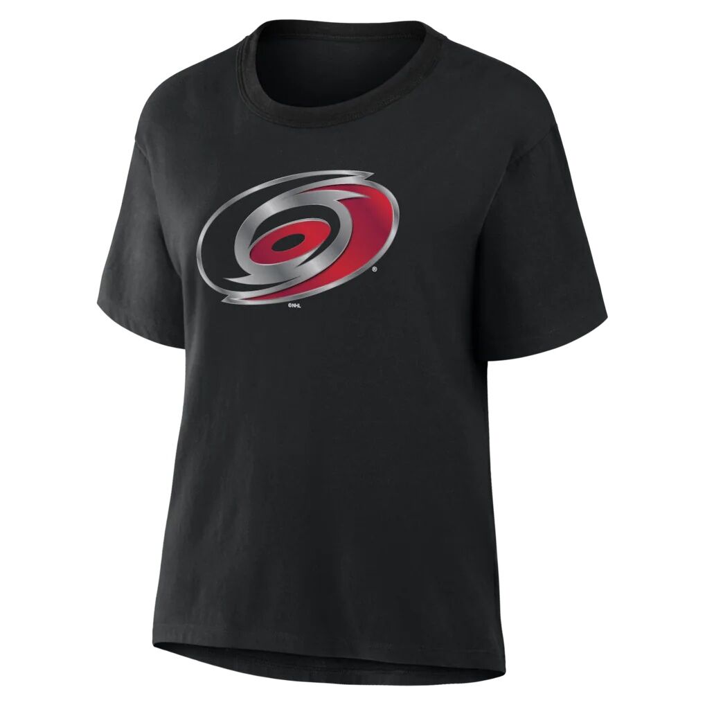 Carolina Hurricanes Women's Metallic Mascot T-Shirt