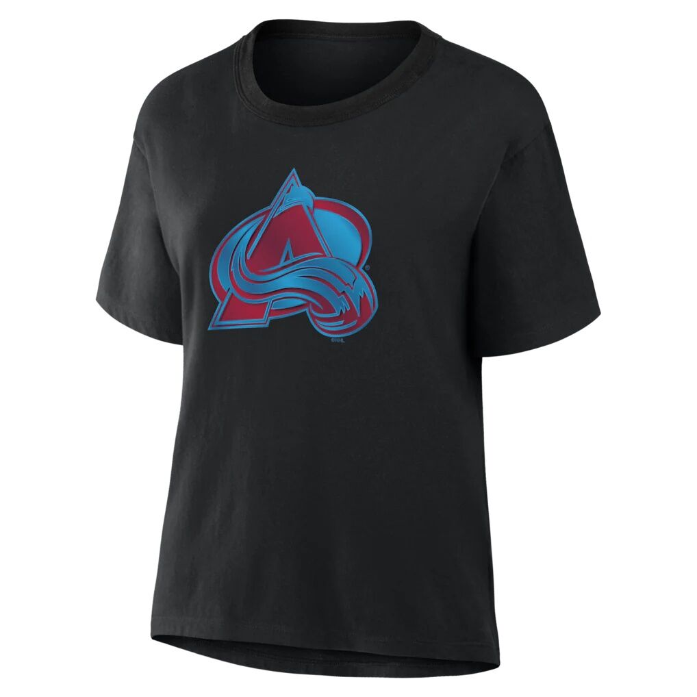 Colorado Avalanche Women's Metallic Mascot T-Shirt
