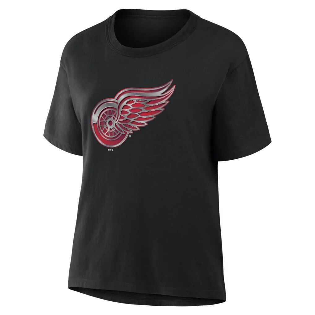Detroit Red Wings Women's Metallic Mascot T-Shirt