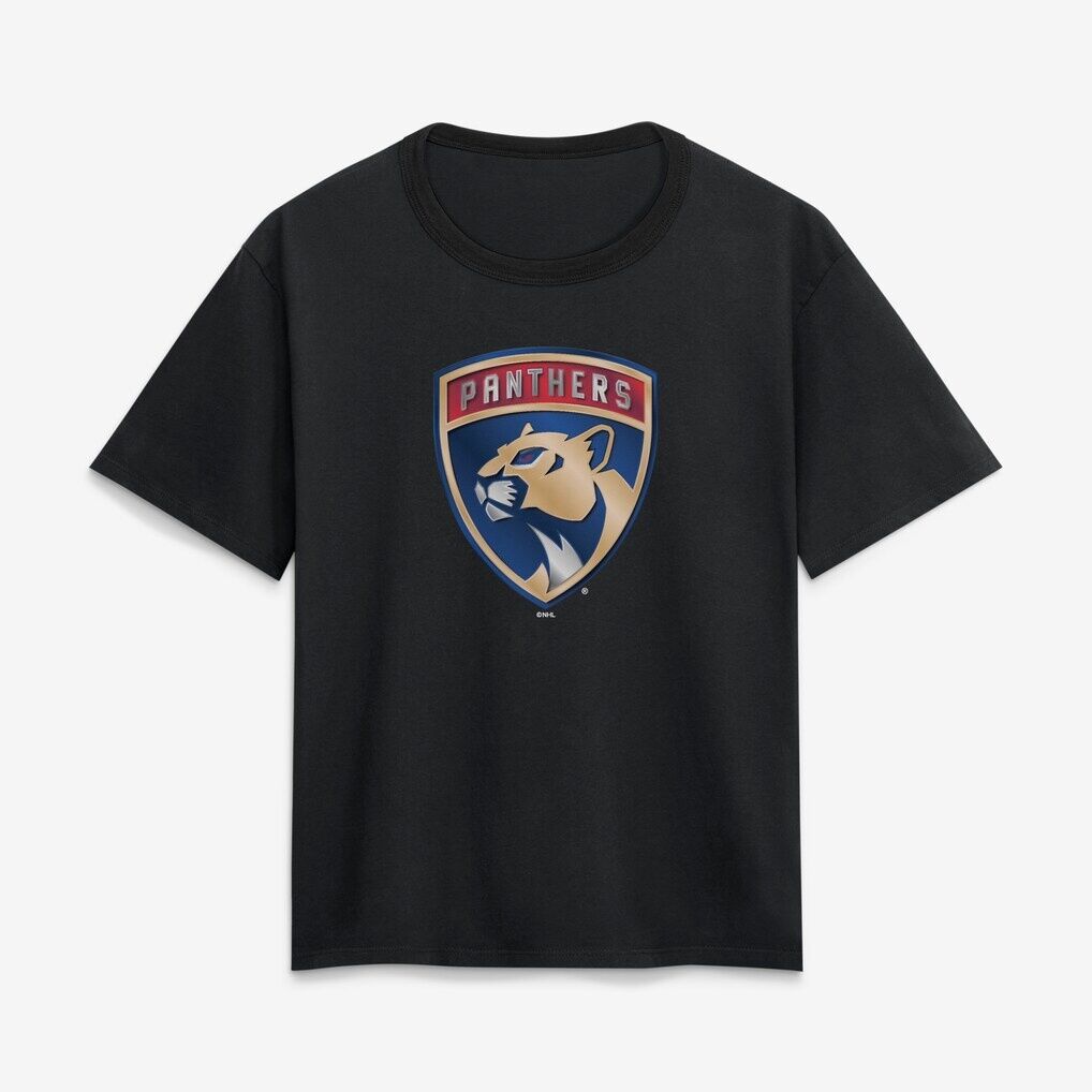 Florida Panthers Women's Metallic Mascot T-Shirt