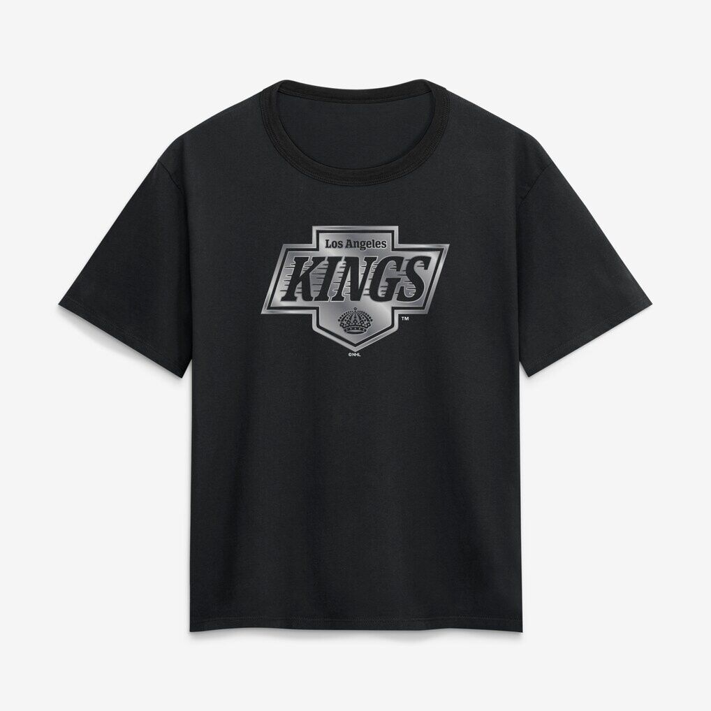 Los Angeles Kings Women's Metallic Mascot T-Shirt