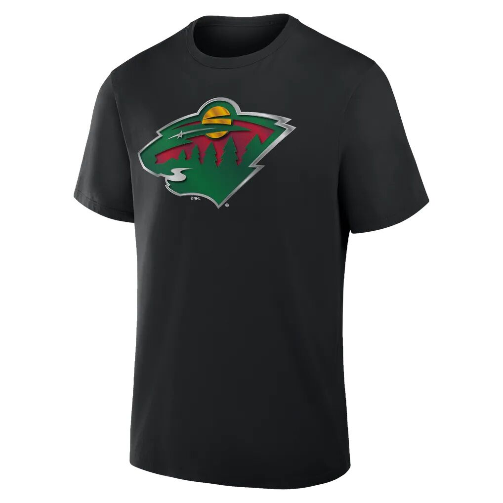 Minnesota Wild  Metallic Mascot T-Shirt