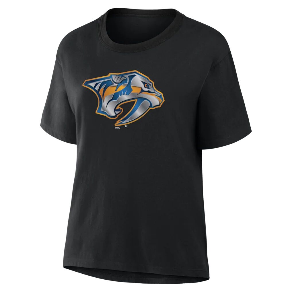 Nashville Predators Women's Metallic Mascot T-Shirt