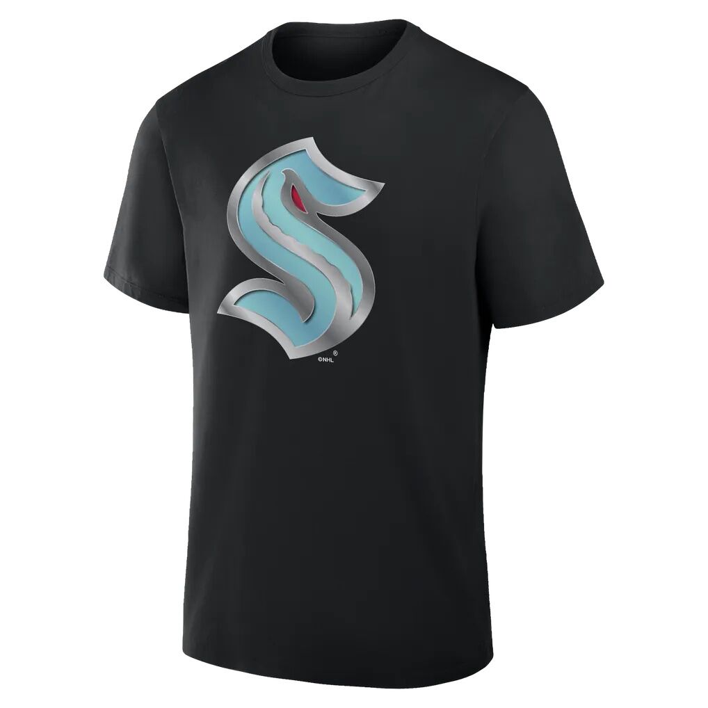 Seattle Kraken  Metallic Mascot T-Shirt