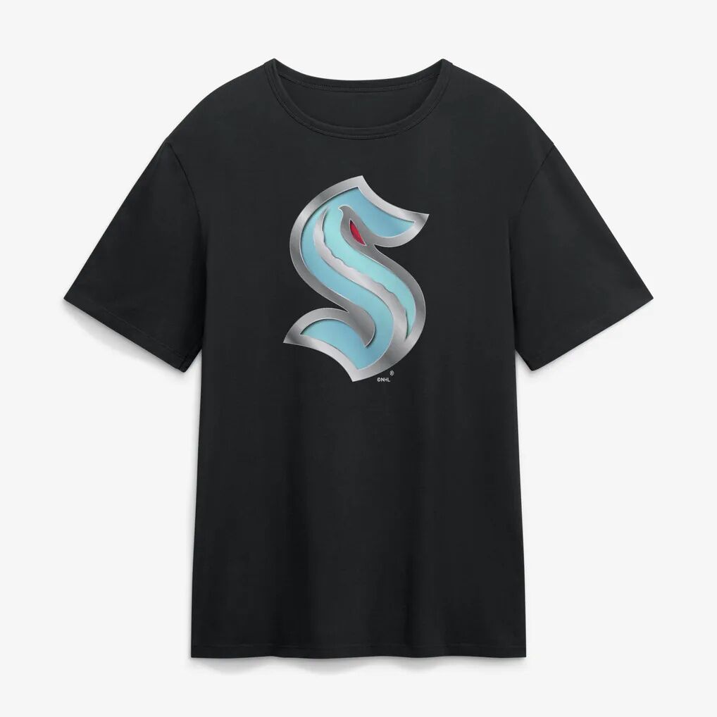Seattle Kraken  Metallic Mascot T-Shirt