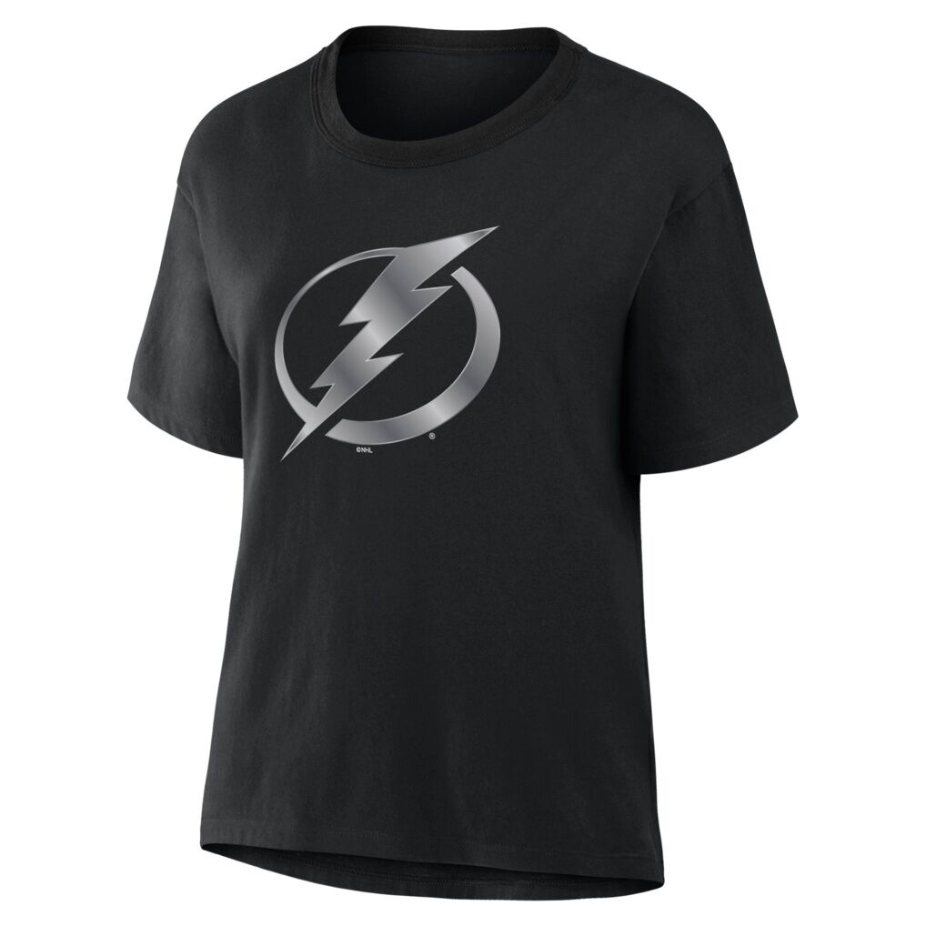 Tampa Bay Lightning Women's Metallic Mascot T-Shirt