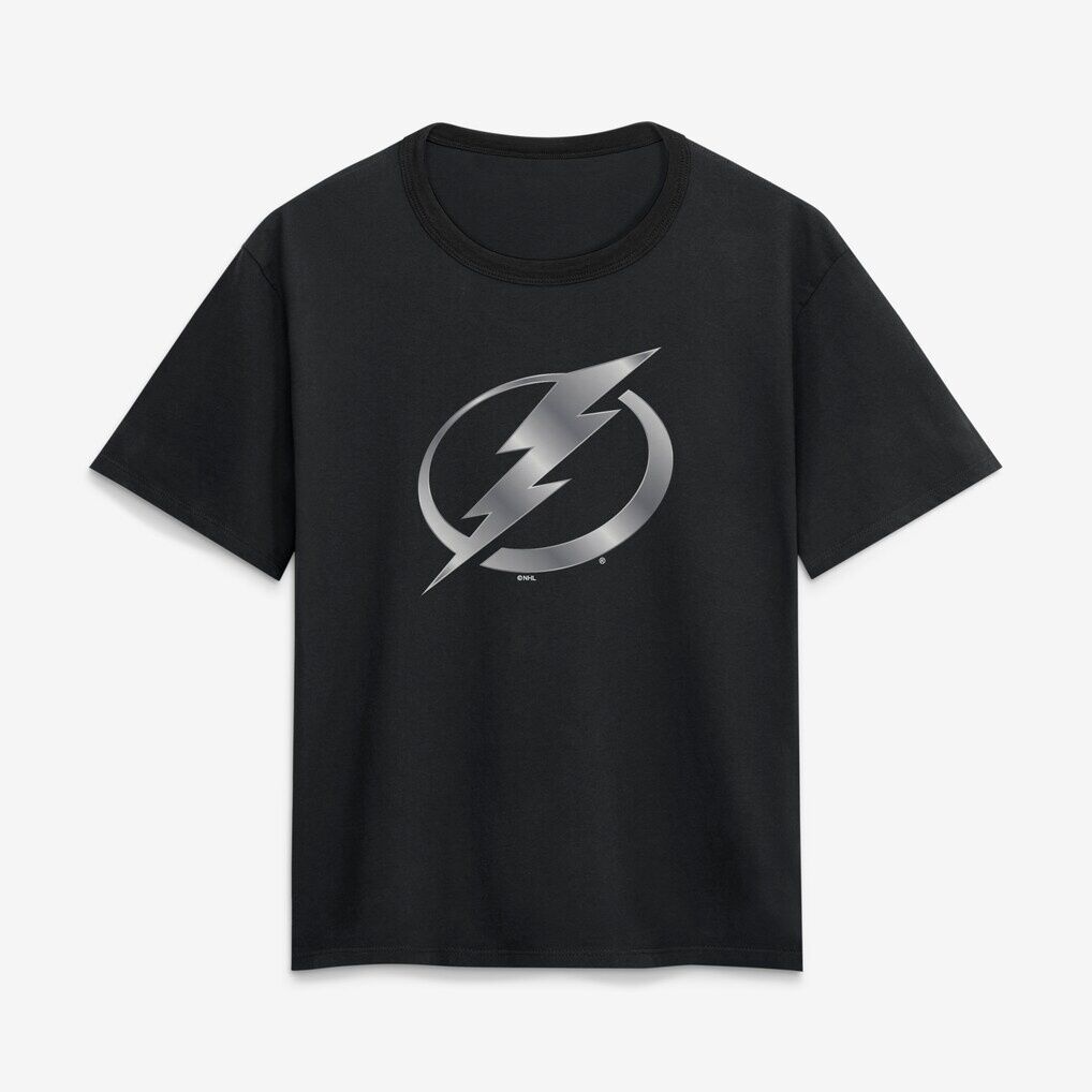 Tampa Bay Lightning Women's Metallic Mascot T-Shirt