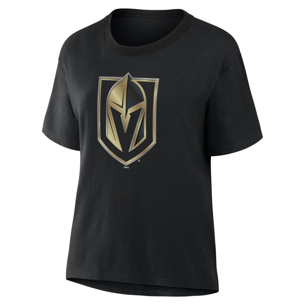 Vegas Golden Knights Women's Metallic Mascot T-Shirt