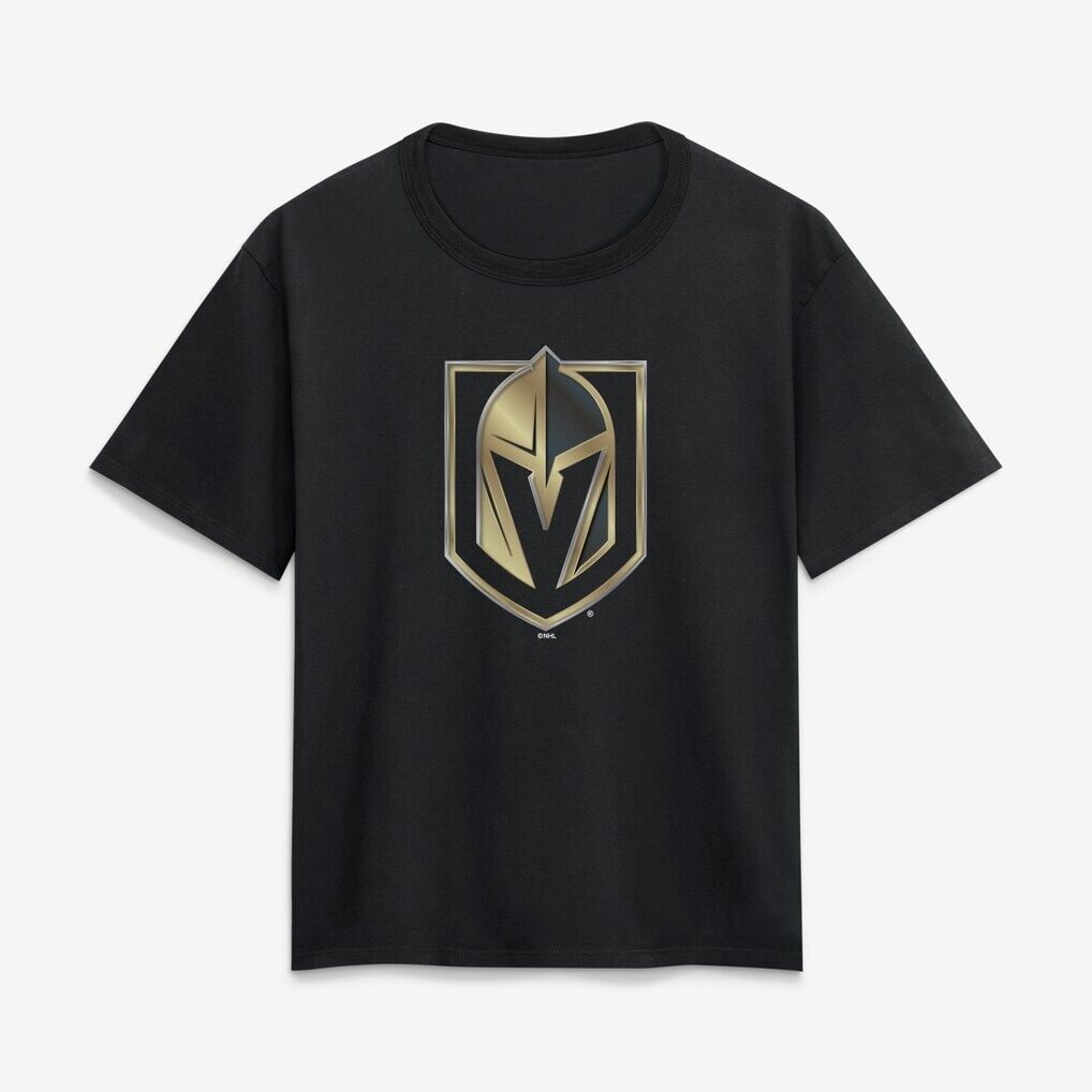 Vegas Golden Knights Women's Metallic Mascot T-Shirt