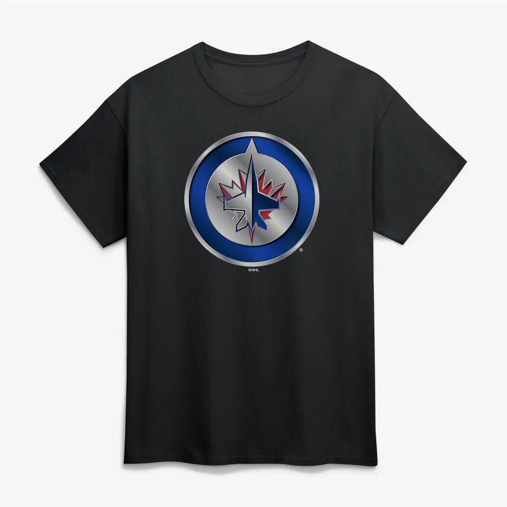 Winnipeg Jets Big & Tall Metallic Mascot T-Shirt