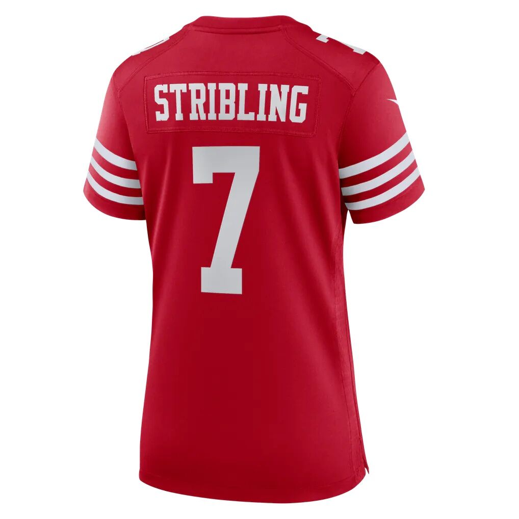 De'Zhaun Stribling San Francisco 49ers Nike Women's Team Game Jersey - Scarlet