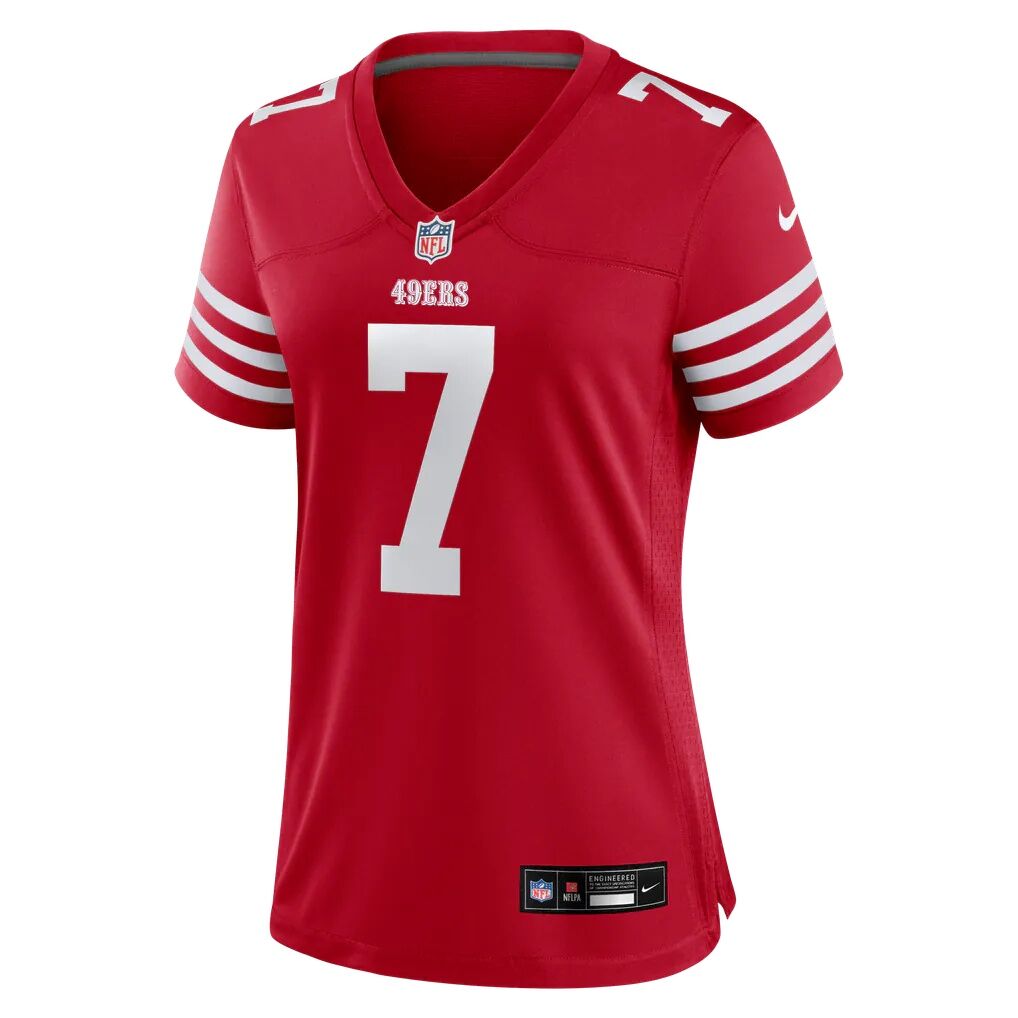 De'Zhaun Stribling San Francisco 49ers Nike Women's Team Game Jersey - Scarlet