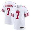 De'Zhaun Stribling San Francisco 49ers Nike Game Jersey - White - Front View