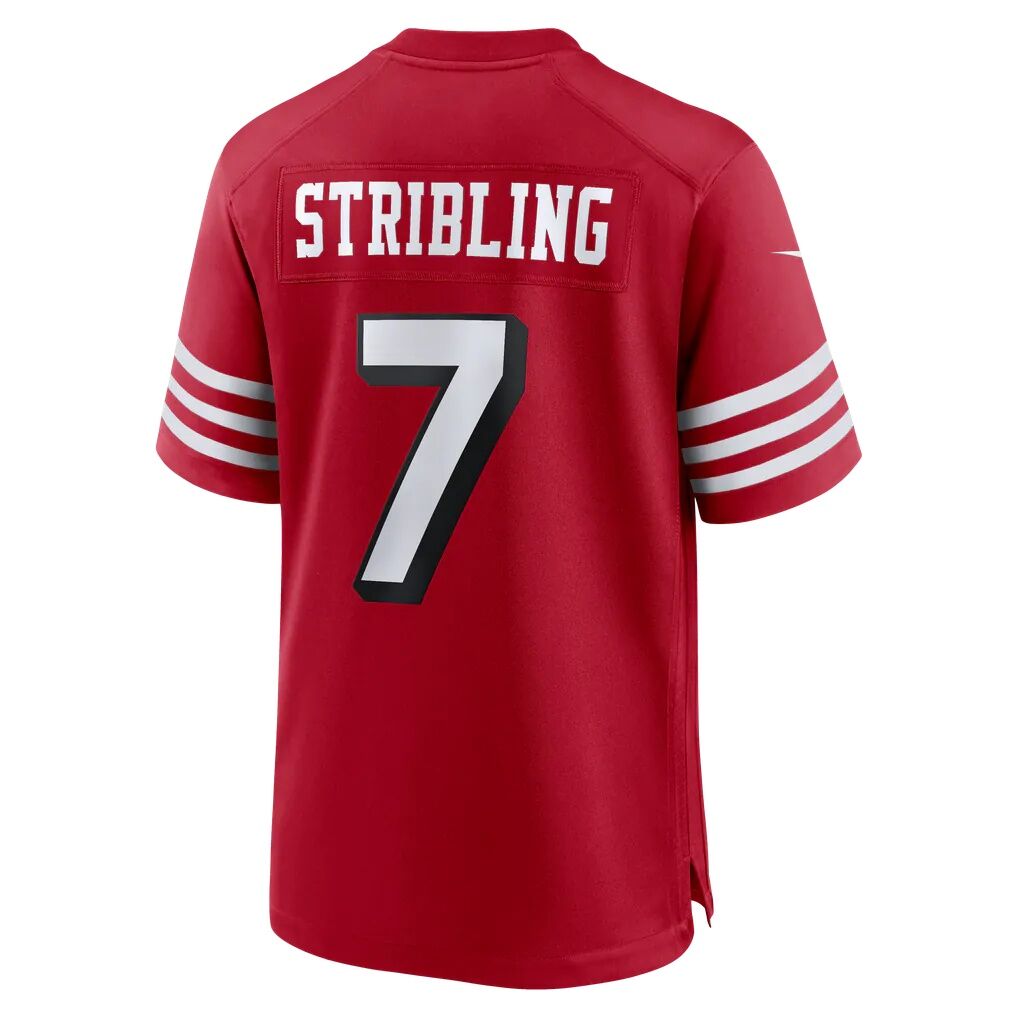 De'Zhaun Stribling San Francisco 49ers Nike Alternate Game Jersey - Scarlet