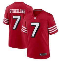 De'Zhaun Stribling San Francisco 49ers Nike Alternate Game Jersey - - Front View