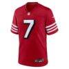 De'Zhaun Stribling San Francisco 49ers Nike Alternate Game Jersey - - Side View