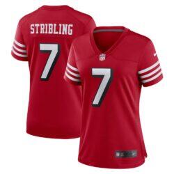 De'Zhaun Stribling San Francisco 49ers Nike Women's Alternate Game Jersey - - Front View
