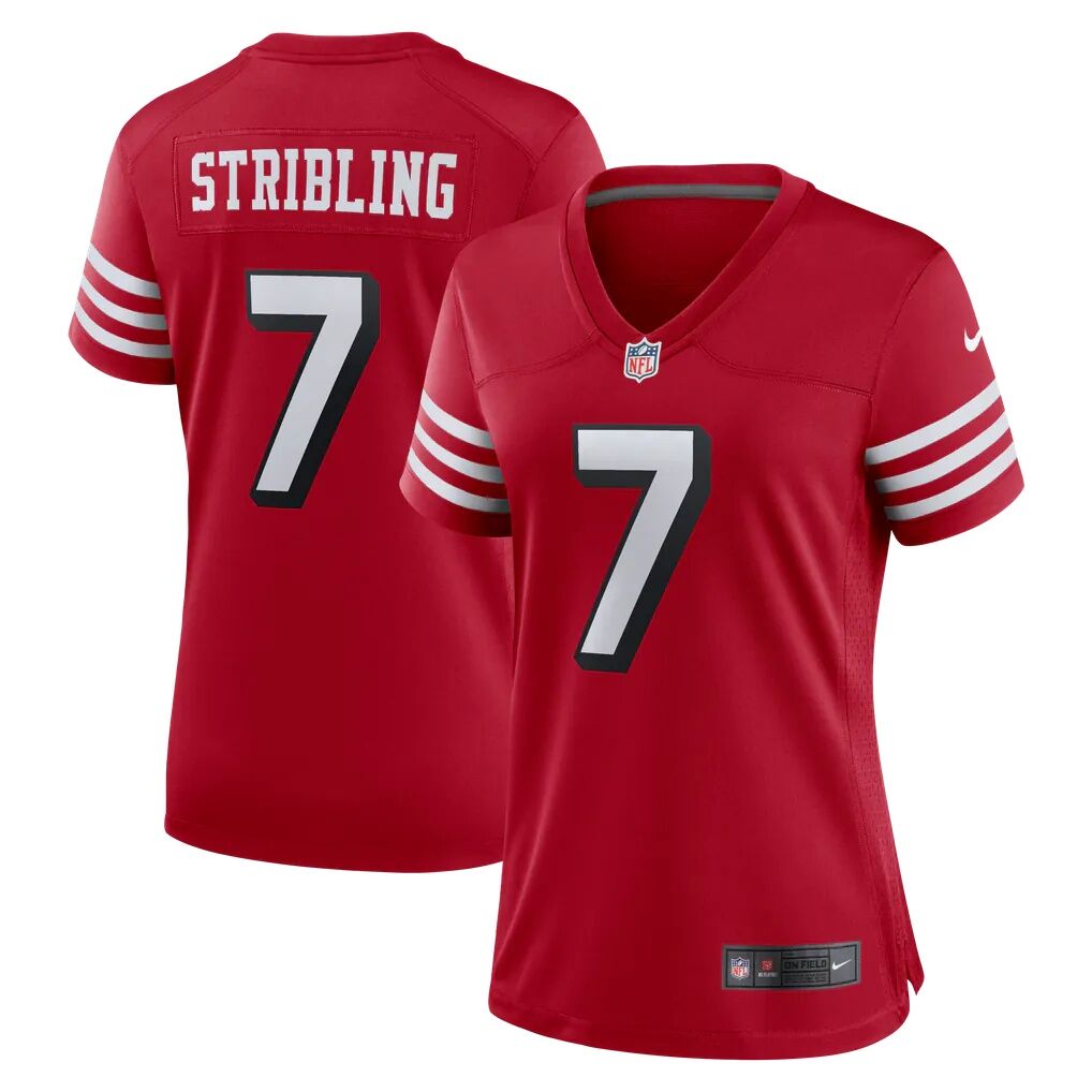 De'Zhaun Stribling San Francisco 49ers Nike Women's Alternate Game Jersey - Scarlet