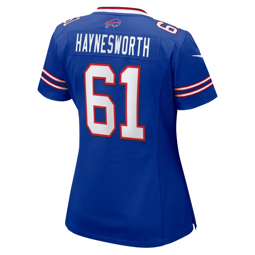 Sincere Haynesworth Buffalo Bills Nike Women's Team Game Jersey - Royal