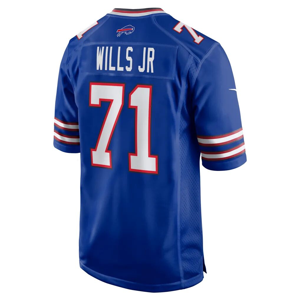 Jedrick Wills Jr. Buffalo Bills Nike Team Game Jersey - Royal