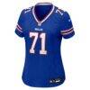 Jedrick Wills Jr. Buffalo Bills Nike Women's Team Game Jersey - - Alt1