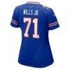 Jedrick Wills Jr. Buffalo Bills Nike Women's Team Game Jersey - - Alt2