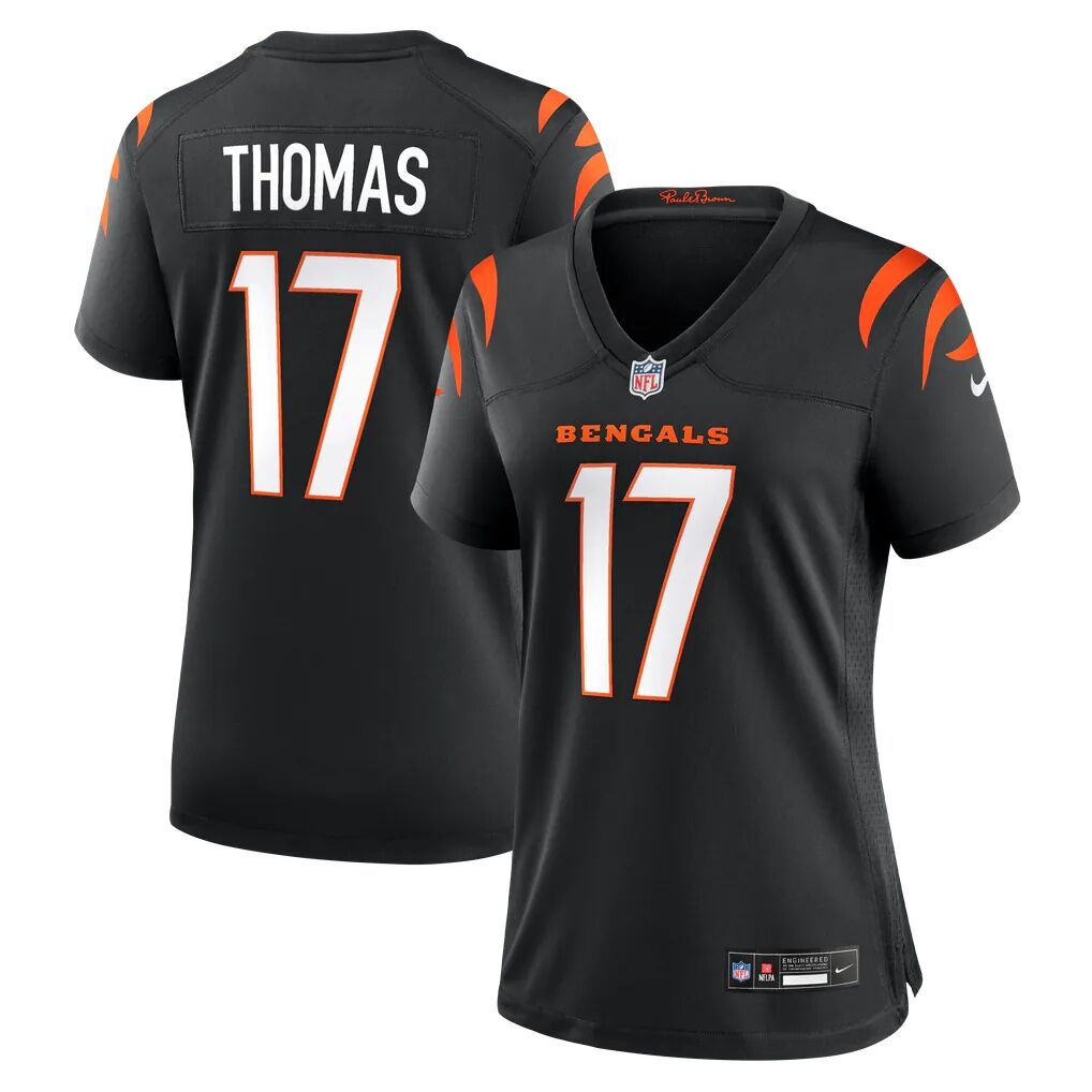 Noah Thomas Cincinnati Bengals Nike Women's Team Game Jersey
