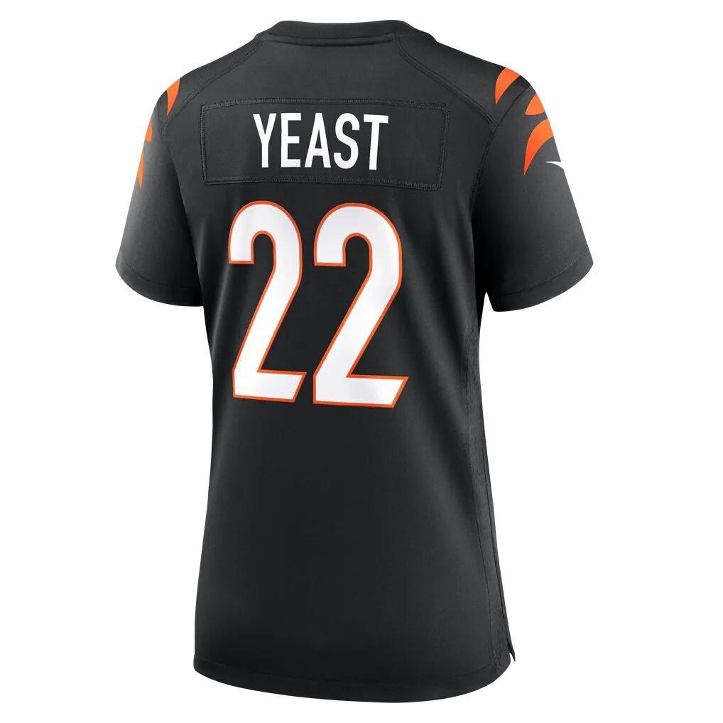 Russ Yeast Cincinnati Bengals Nike Women's Team Game Jersey