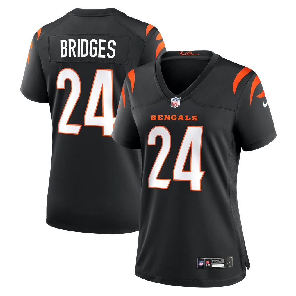 Trikweze Bridges Cincinnati Bengals Nike Women's Team Game Jersey