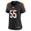 Cashius Howell Cincinnati Bengals Nike Women's Team Game Jersey - Black - Alt1