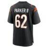 Brian Parker II Cincinnati Bengals Nike Team Game Jersey - Black - Alt2