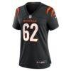 Brian Parker II Cincinnati Bengals Nike Women's Team Game Jersey - Black - Alt1