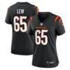 Connor Lew Cincinnati Bengals Nike Women's Team Game Jersey - Black - Front View