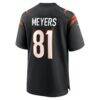 Dohnte Meyers Cincinnati Bengals Nike Team Game Jersey - Black - Alt2